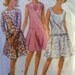 Vintage 1960s Simplicity Misses one piece dress Size 16 Pattern 6539