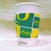 UO Reversible two sided coffee cozy insulated- Oregon DUCKS-UO Marcus Mariota football championship
