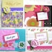 all occasion floral greeting card set with handmade paper flowers