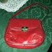 Etienne Aigner Handbag Shoulder Bag Leather Vintage 1980's Oxblood Red Brown Rust