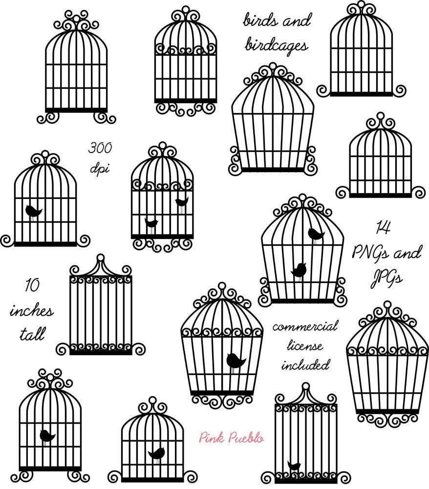 Bird Cage Clipart