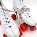 Chicago White Roller Skates