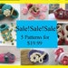 5 Crochet Patterns for Baby, 19.99, pdf crochet pattern
