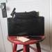 Vintage Handbag by Lewis Black Leather