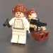 Star Wars Cuff Links Figures Han Solo and Princess Leia
