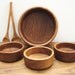 Mid-Century Teak Bowl Set - beautiful condition