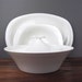 Ben Seibel for Impromptu Iroquois Large Serving Dish Bowl Platter / White China Serving Set