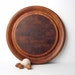 DANSK Round Teak Tray / Serving / Cutting / Carving Board - Made in Denmark, Jens Quistgaard