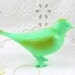 SALE Antique Irwin Toy Bird Green 1930's Toy
