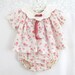 Vintage Nannette Baby Outfit Dress and Pant