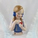 Pincushion Doll or Half Doll for Pincushion Child with Red Ball