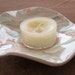 Ring Holder or Tea Light Candle Holder - Agateware Pottery - Pink and Green Marbled Stoneware