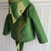 Kids Coat: Cheeky Green Dinosaur