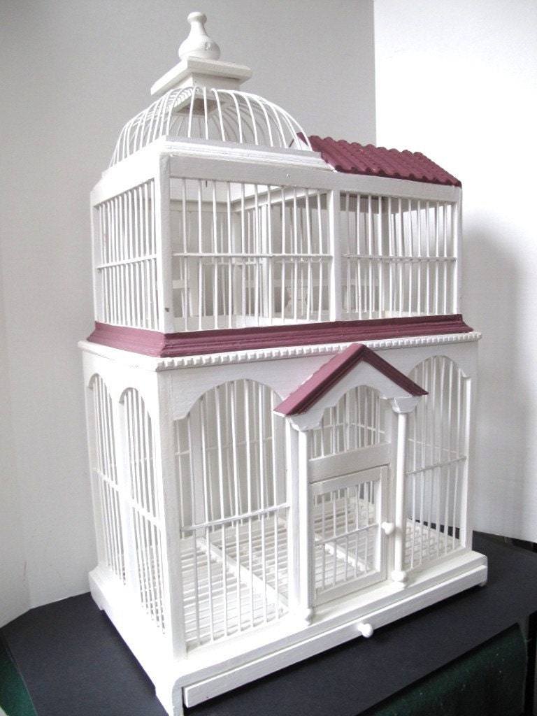 Large wooden bird cage ~ Bookcase plans