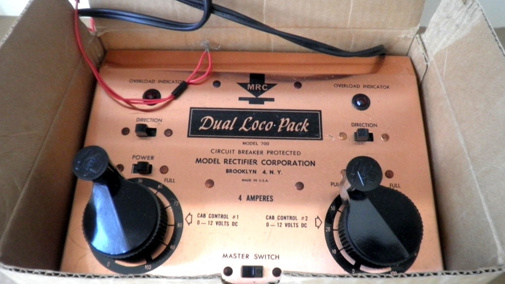 MRC Dual Pack H.O. Train Controller Model 700