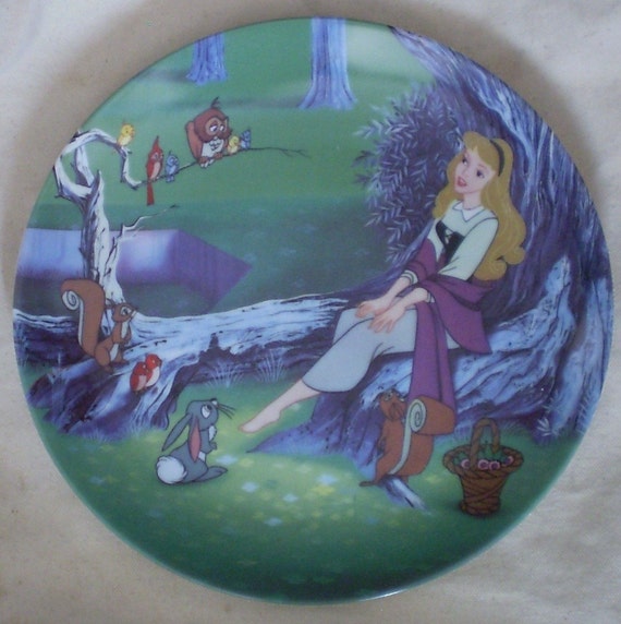 Sleeping Beauty collector's plate Once Upon a Dream