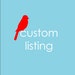 Custom Listing for Jo-Ann