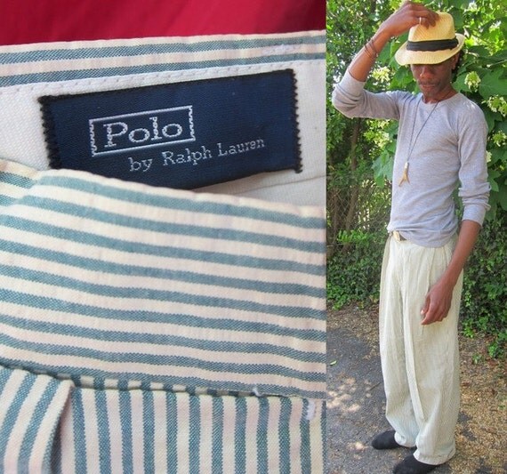 polo ralph lauren seersucker pants