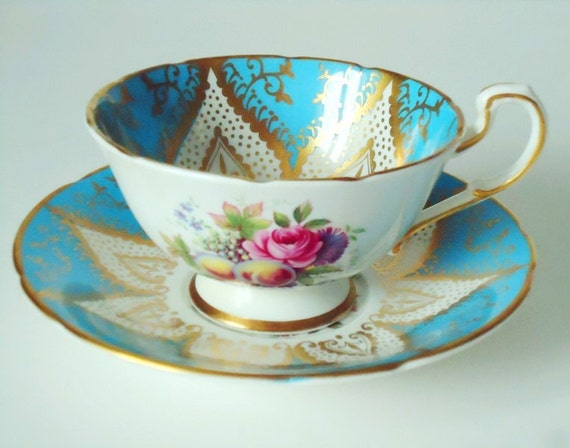 cups Cups  how Teacup vintage Turquoise Vintage  and Cups and   Tea Saucers  Saucer display and to saucers and