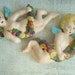 Angel Cherub Putti Wall Pocket - Vintage Putti Angel Wall Hanging - Pair of Angels- Babys Room