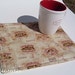 MUG RUG Mini Placemat Susan Winget Wine and Dine Print