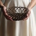 Reserved for Ruth Rustic Antique Basket