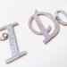 Glitter I DO Shoe Stickers in Light Blue AB
