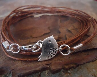 SILVER PIEPS wrap bracelet from bands & bird (70)