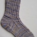 Knit Sock Pattern: Easy Eccentric Ribbing Knitted Sock Pattern