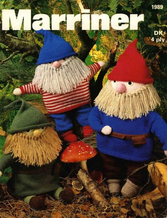 Marriner 1989 Vintage Knitting Pattern For by vintagemadamedefarge