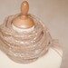 Cobweb Lace Scarf Felt Shawl Silk Baby Alpaca Desert Sand natural beige camel tan gold eco friendly elitett tbteam