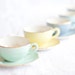 Vintage French Tea Set Pastel Color Retro Mint Yellow Light Blue Multicolor Home Decor Summer table teamcamelot elitett tbteam dtteam