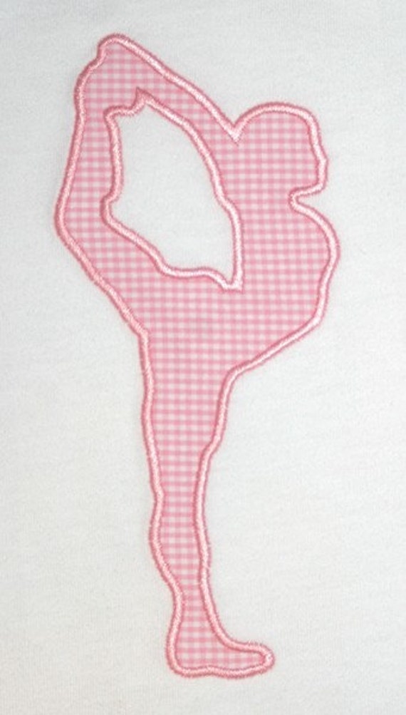 Simple Dancer Applique Design