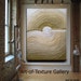 Abstract Textured Painting 30 x 40 Custom Original Heavy Impasto Olive Beige Gold Oil by Je Hlobik