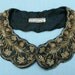 Vintage Handmade Collar with Sequins, Beads, and Metallic Thread, Made in India