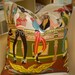 RESERVED FOR SARAH - Vintage 1950s Cowboy Saloon Bar Fabric Cushion Pillow