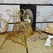 Vintage Mail Sorter / Holder / Organizer - Repurposed LP Record Stand