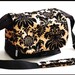 Custom Listing for Kristin - Ready to Ship Stylish Camera Case travel Purse With Zipper enclosure Large - Gold forest