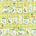 Michael Miller Fabric - Patty Sloniger - Backyard Baby Collection - Bug Jars in Green (PS5346 Green) - Half Yard Cut - Boy Fabrics