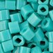TOHO Cube Beads 3mm Opaque Turquoise (150 beads)