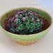 ON Sale, Vintage Ceramic Bowl, Haeger Usa, Nutmeg Green Art Pottery Dish, CIJ, Christmas in July