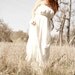 RESERVED Petal- Soft Chiffon Bohemian Gown Two Ways To Wear Sample Gown