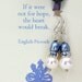 Awesome Azure and Creamy White Pearl Earrings
