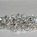 Loose Rhinestones - 2.5mm Grade A Crystal Glass Silver Plated Rhinestones Set of 50 Sew on Rhinestones