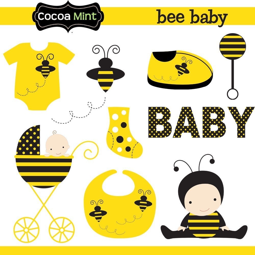 free baby bee clipart - photo #4