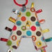 YUMMY TREATS - Monogram Tag Toy - Personalized Alphabet Toy for Your Baby Girl or Boy