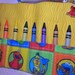 SESAME STREET - On-the-Go Crayon Wallet Roll - Wristlet Carry All