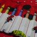 The GROUCHY LADYBUG - On-the-Go Crayon Wallet Wristlet Roll