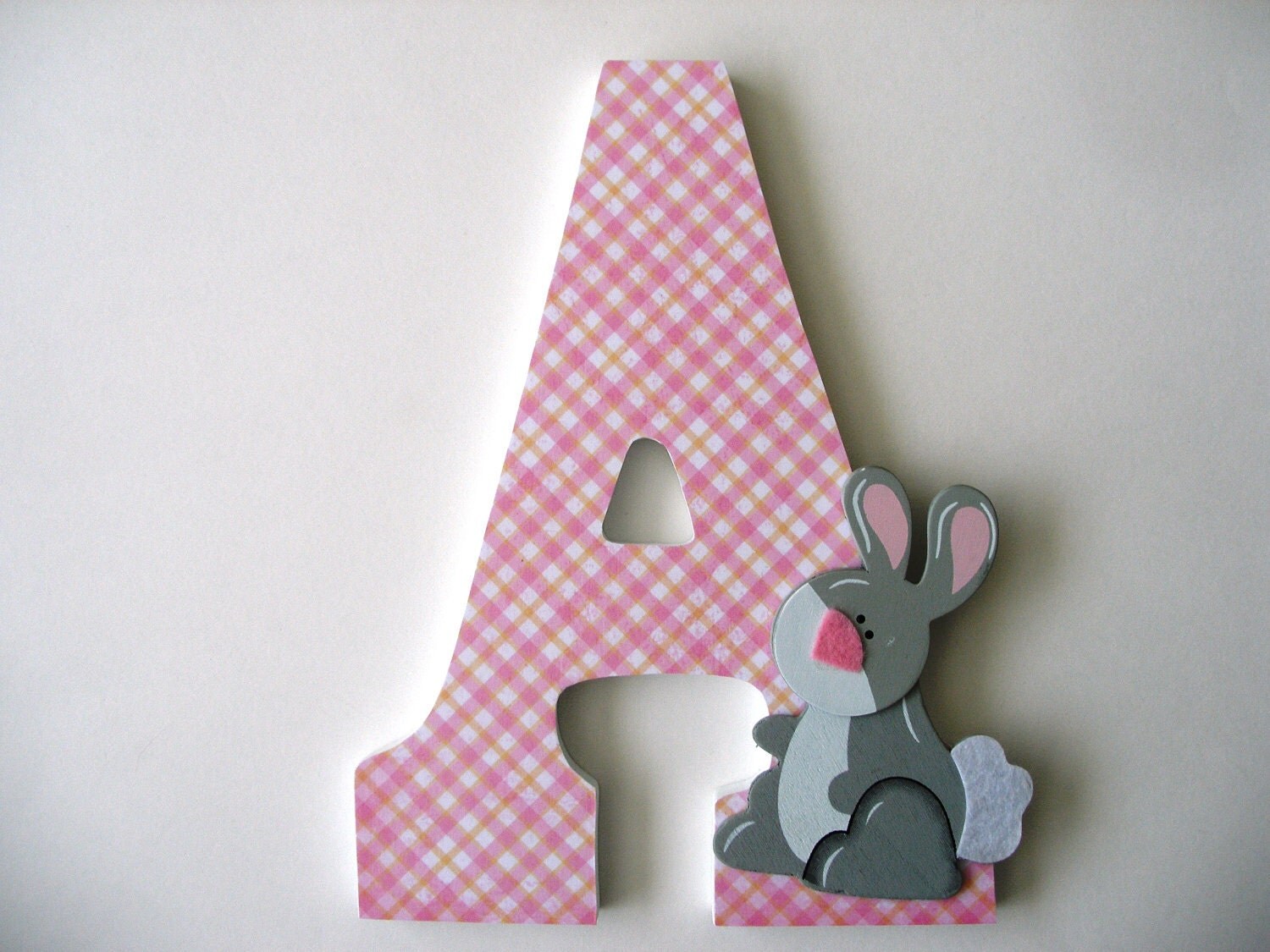 1 Decorated 9 Wooden Letters Personalized Nursery Name