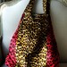SALE Leopard Print Tote Shopper - Large Genuine Wax Batik 100 per cent cotton